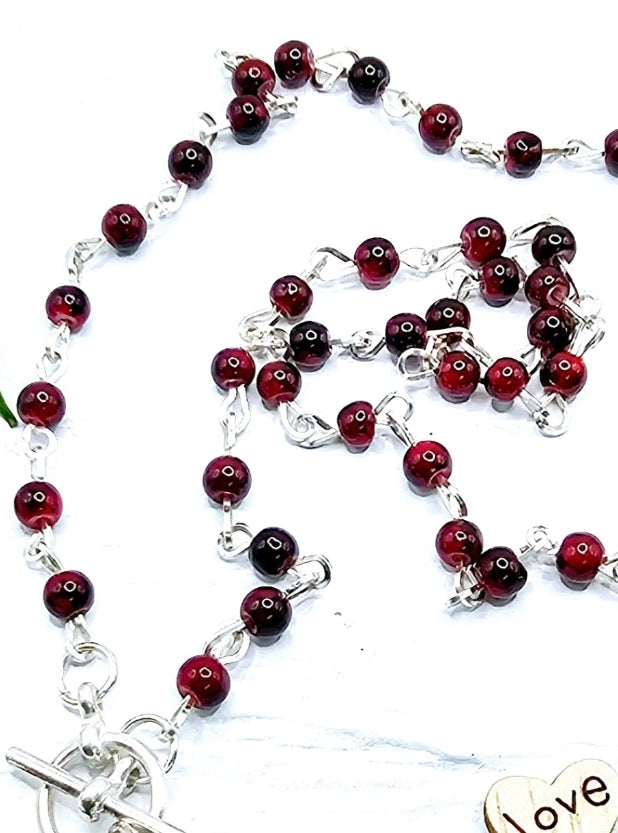 Artisan Angel Crystal Necklace